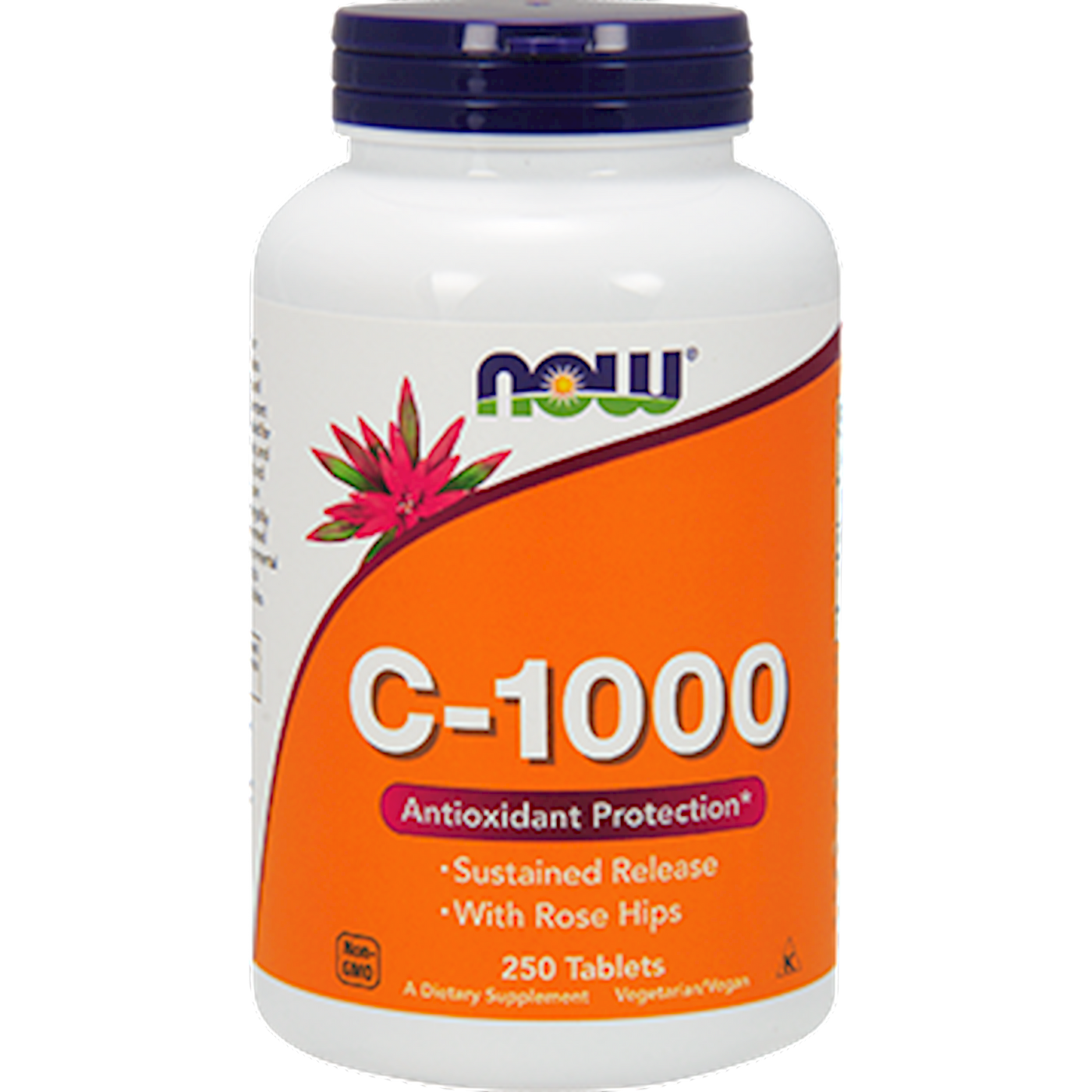 C-1000 with Rose Hips SR 250 tabs Curated Wellness