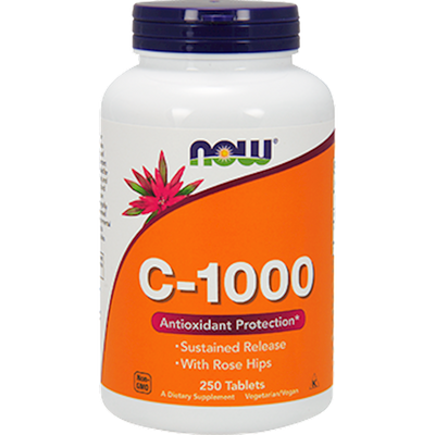C-1000 with Rose Hips SR 250 tabs Curated Wellness