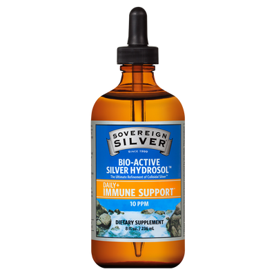 Silver Hydrosol 10 ppm  Curated Wellness