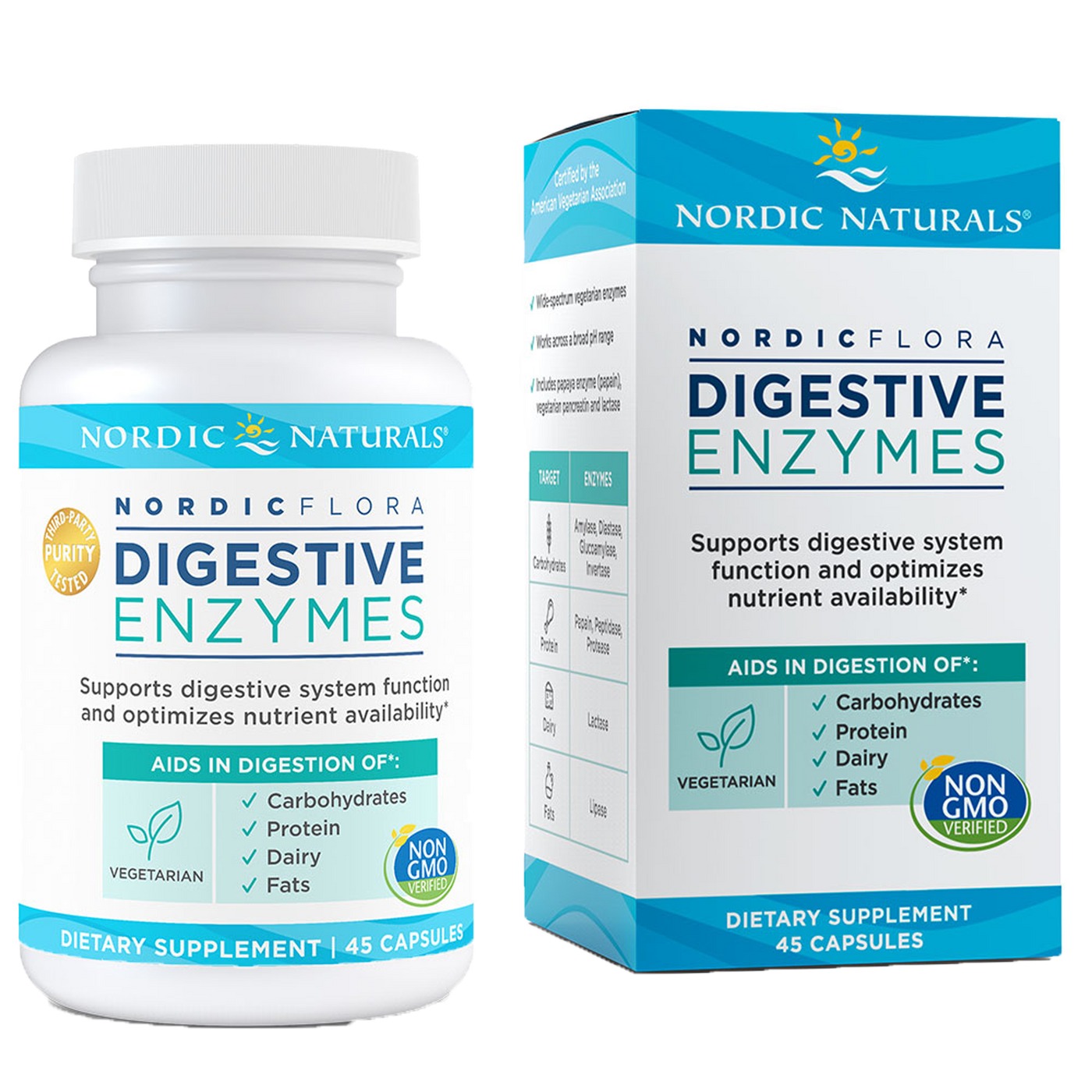 Digestive Enzymes 45 caps Curated Wellness