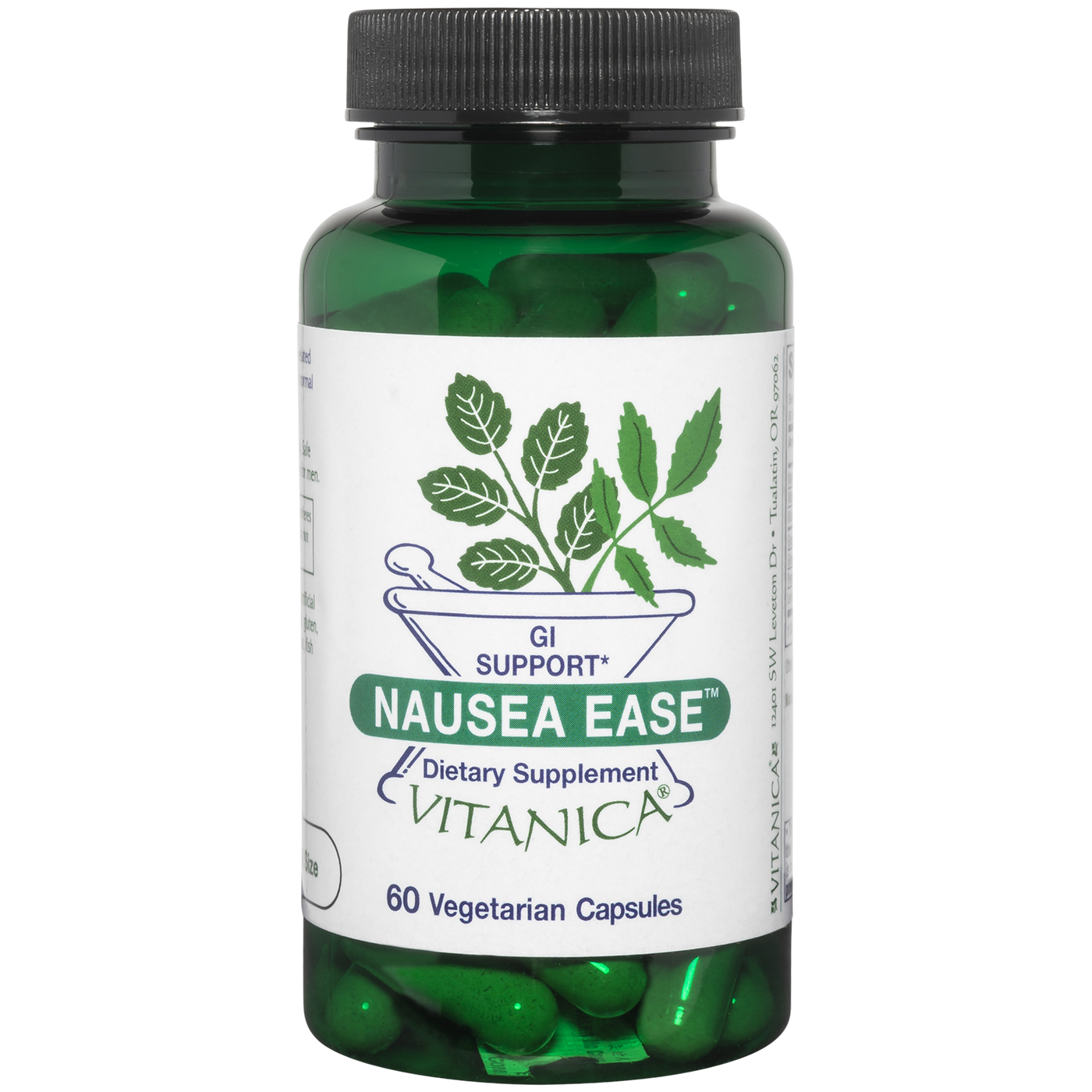 Nausea Ease 60 caps Curated Wellness