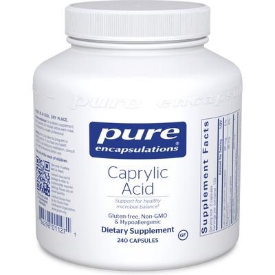 Caprylic Acid 240 vcaps Curated Wellness