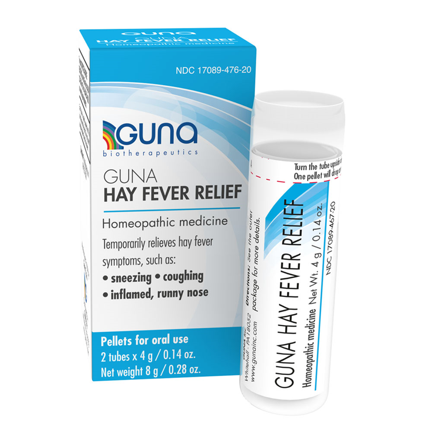 GUNA-Hay Fever Relief pellets 2 pk Curated Wellness