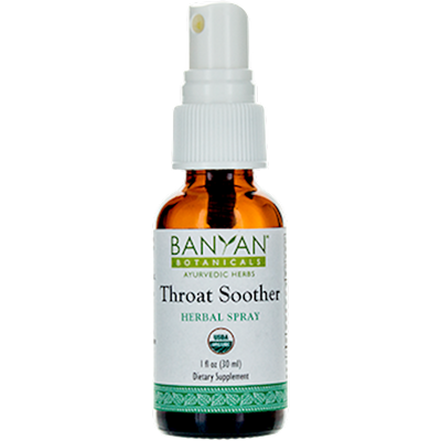 Throat Soother Spray, Organic 1 fl oz Curated Wellness