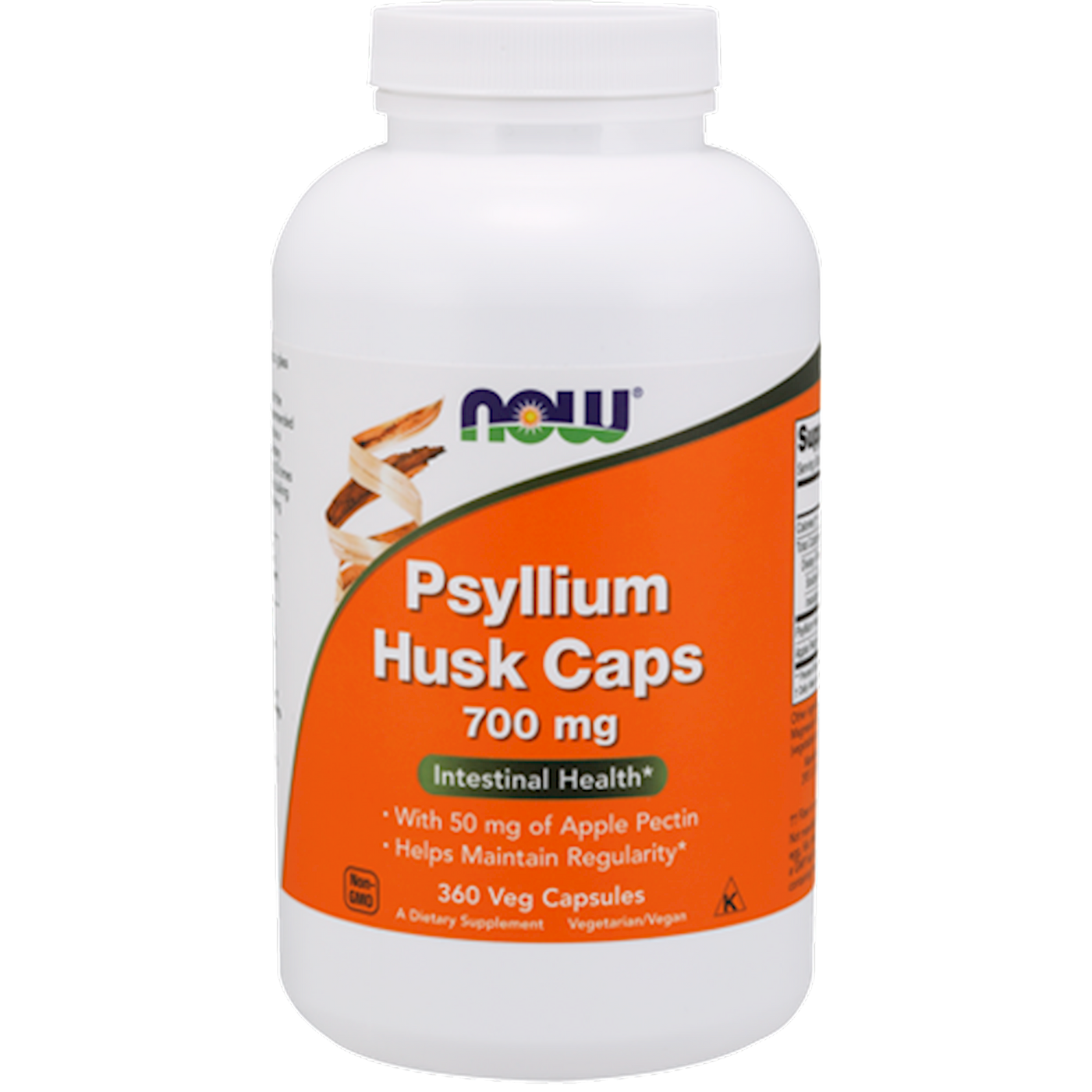 Psyllium Husk 700 mg  Curated Wellness