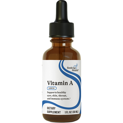 Vitamin A Drops 1 fl oz Curated Wellness