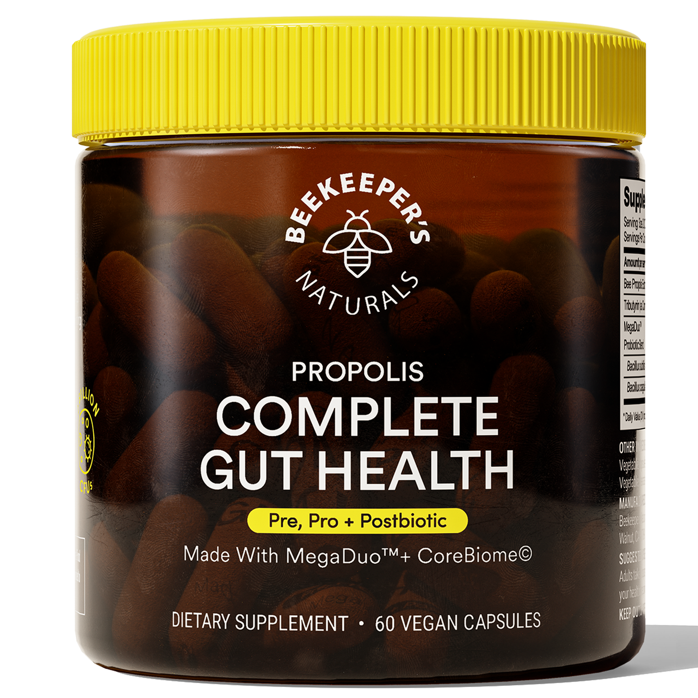 Propolis Complete Gut Health 60 ct Curated Wellness