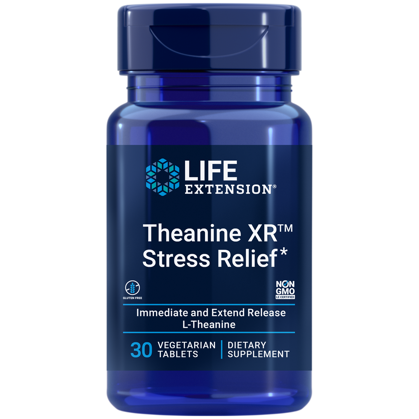 Theanine XR™ Stress Relief * 30 vegtabs Curated Wellness