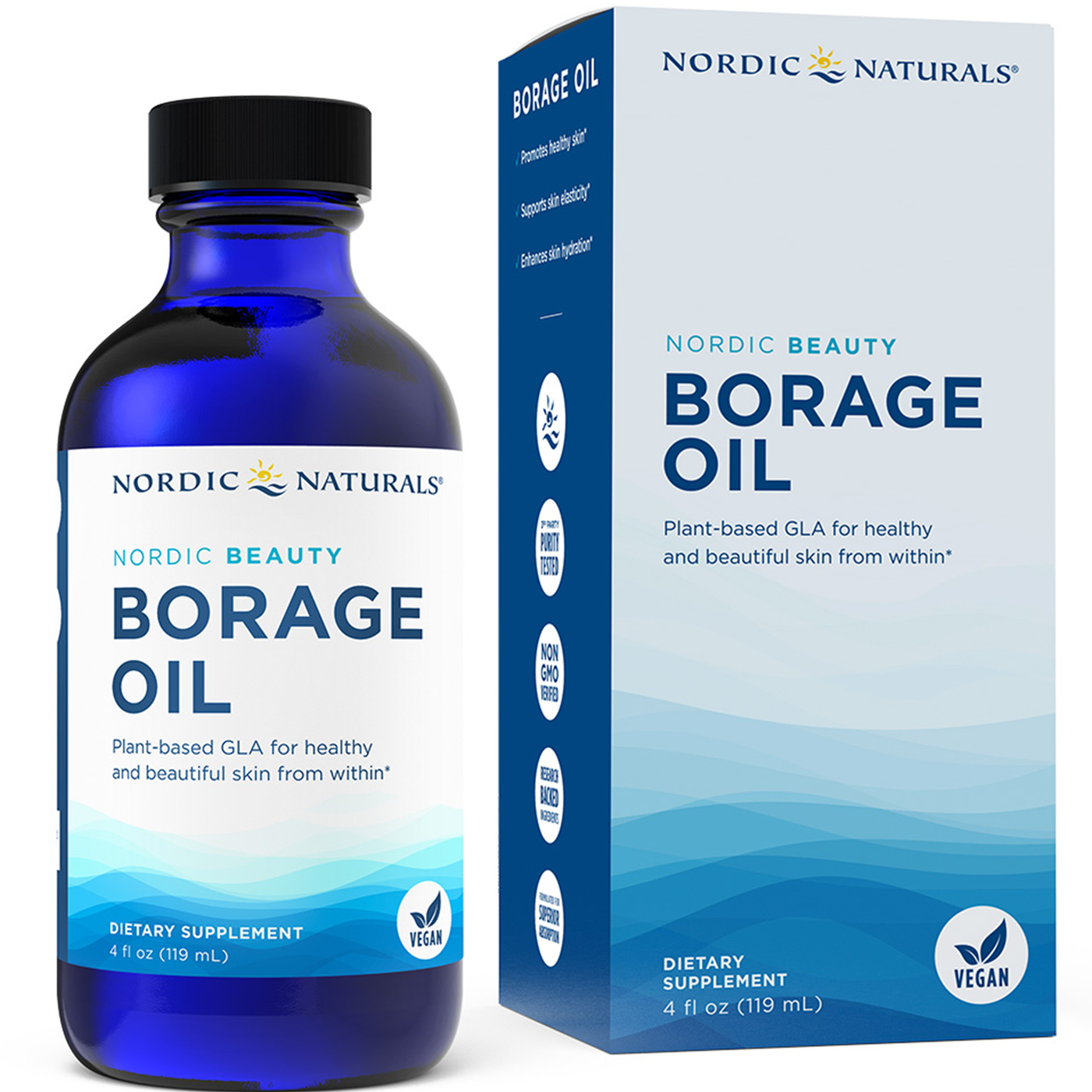 Nordic Beauty Borage Oil 4 fl oz Curated Wellness