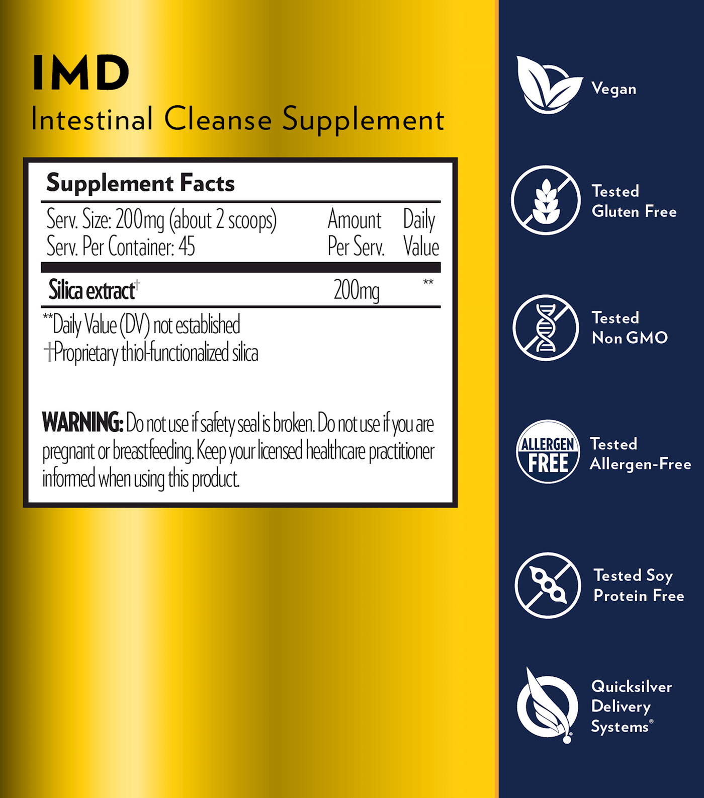 IMD Intestinal Cleanse Powder 6 g Curated Wellness