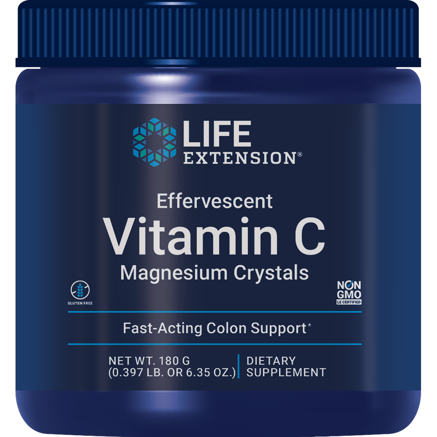 Vitamin C- Magnesium Crystals 180 g Curated Wellness