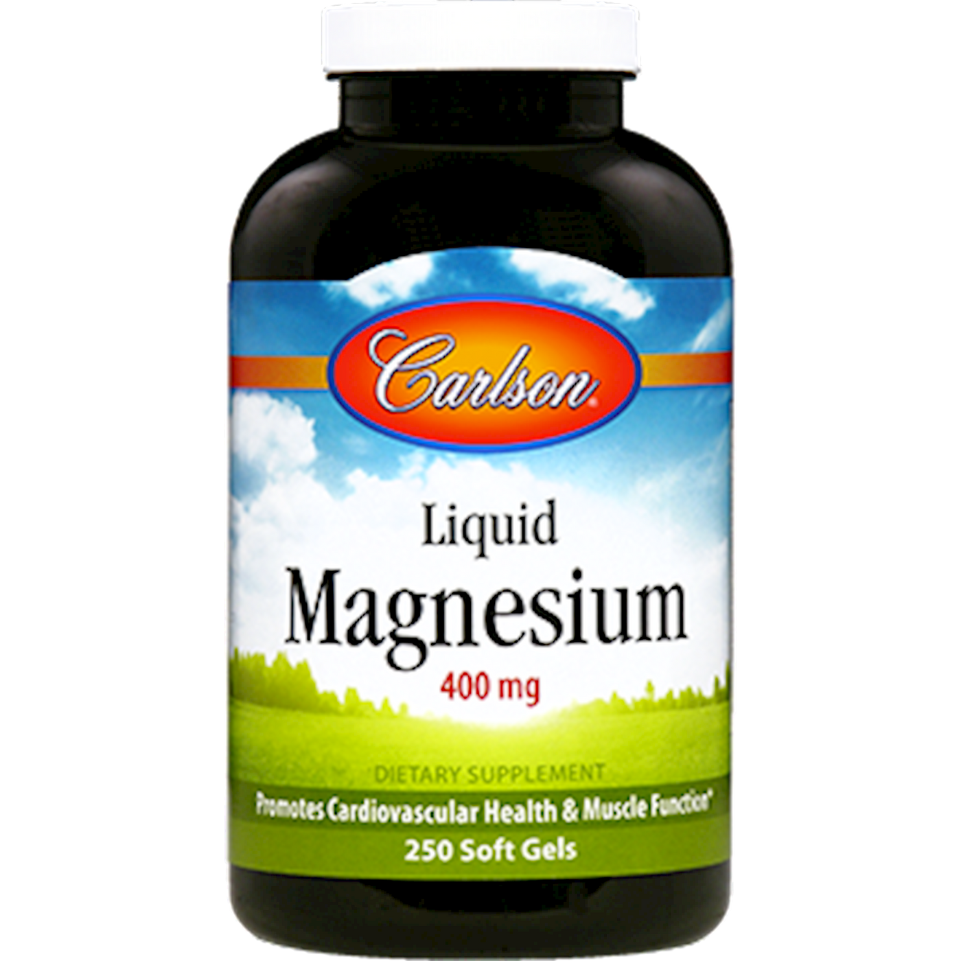 Liquid Magnesium 400 mg 250 gels Curated Wellness