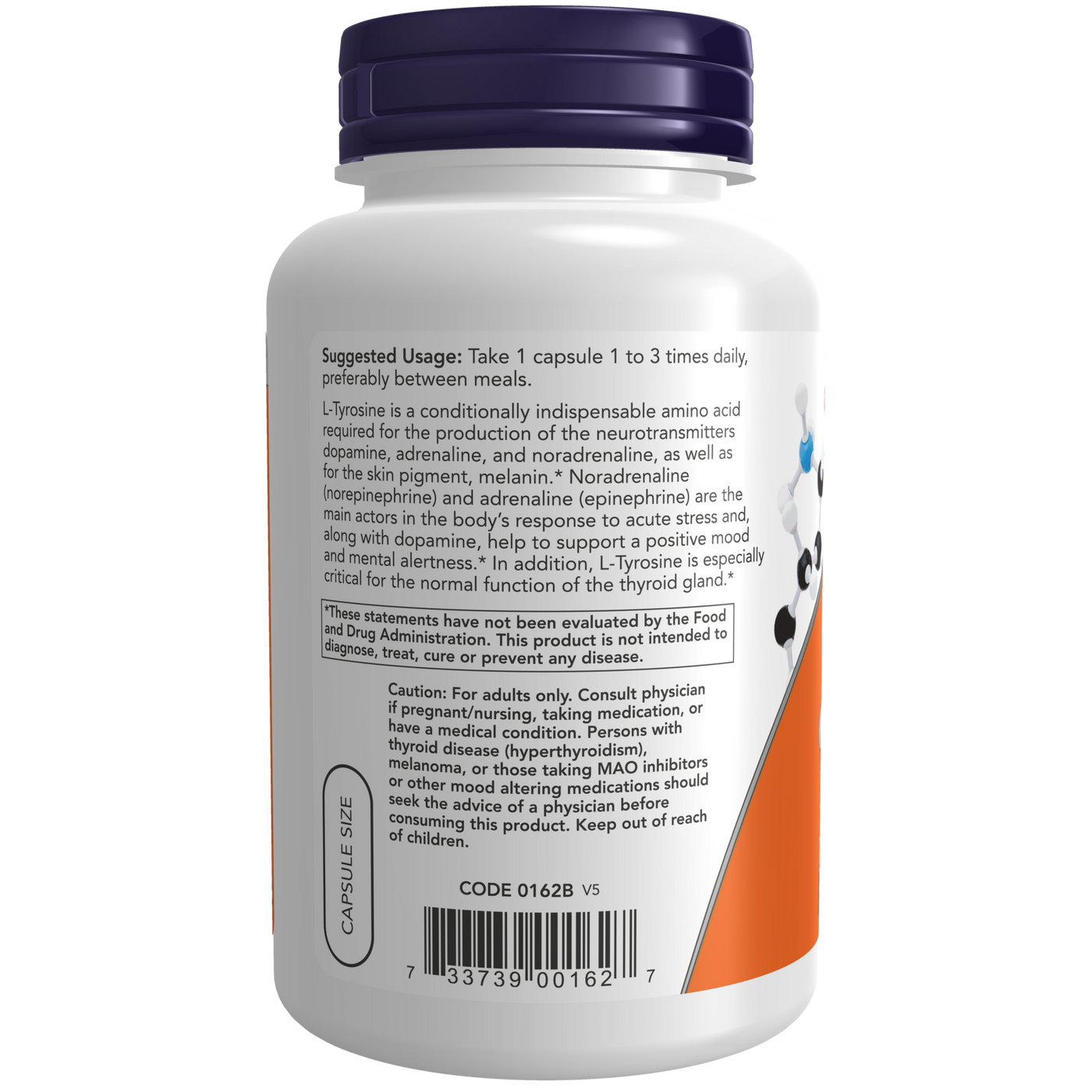 L-Tyrosine 500 mg  Curated Wellness