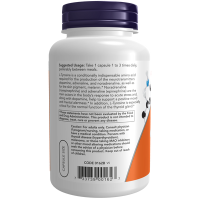 L-Tyrosine 500 mg  Curated Wellness