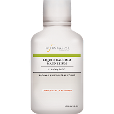 Liquid Calcium Magnesium 2:1 Orange 16oz Curated Wellness