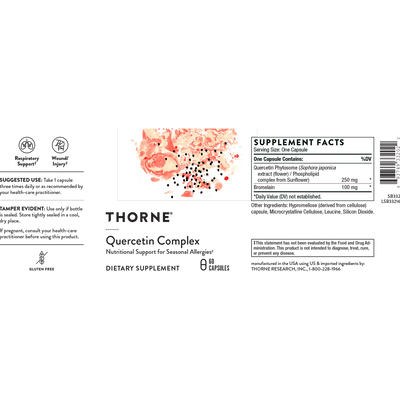 Quercetin Complex 60 caps Curated Wellness