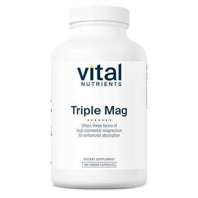 Triple Magnesium Complex 180 vcaps Curated Wellness