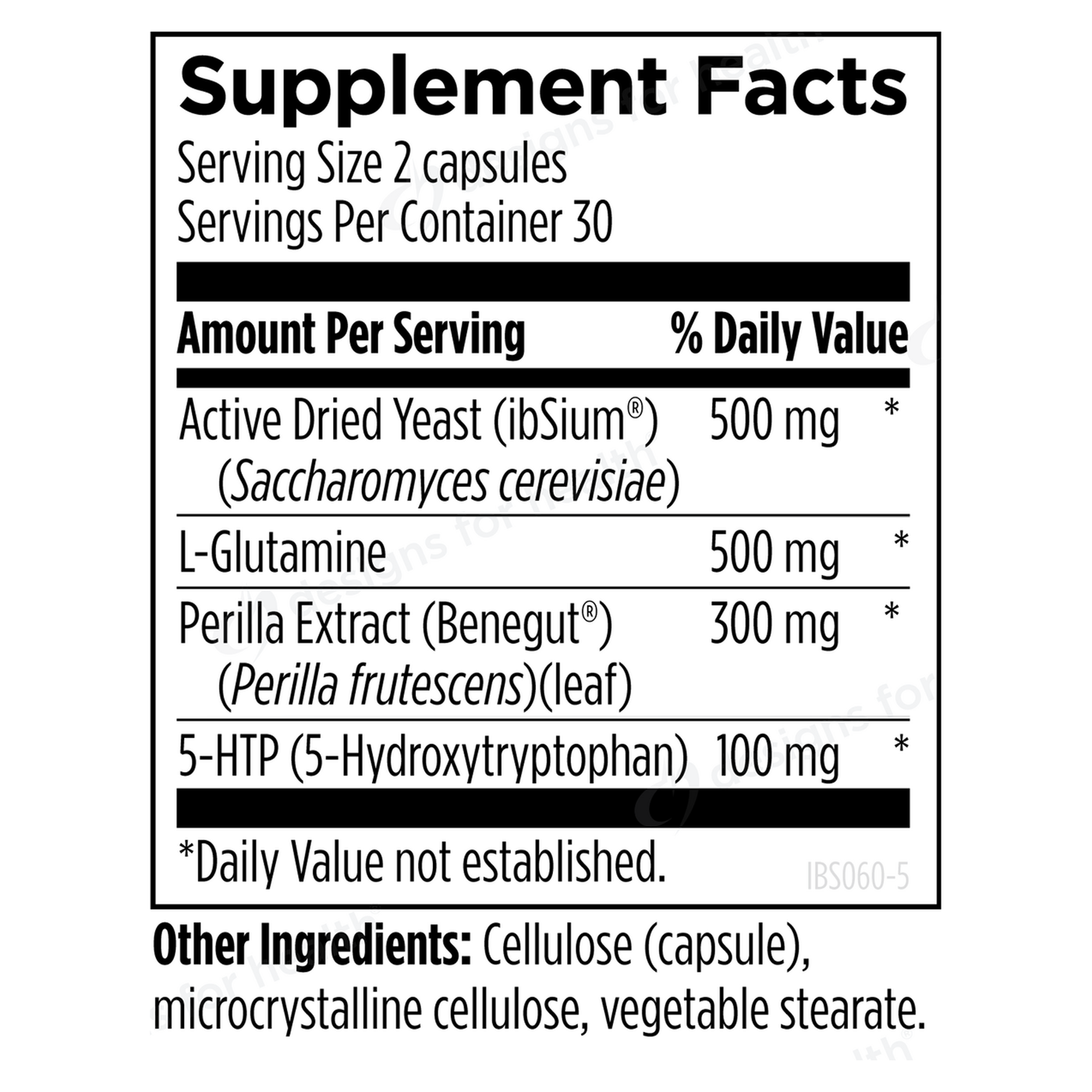 IBSynergy 60c Curated Wellness