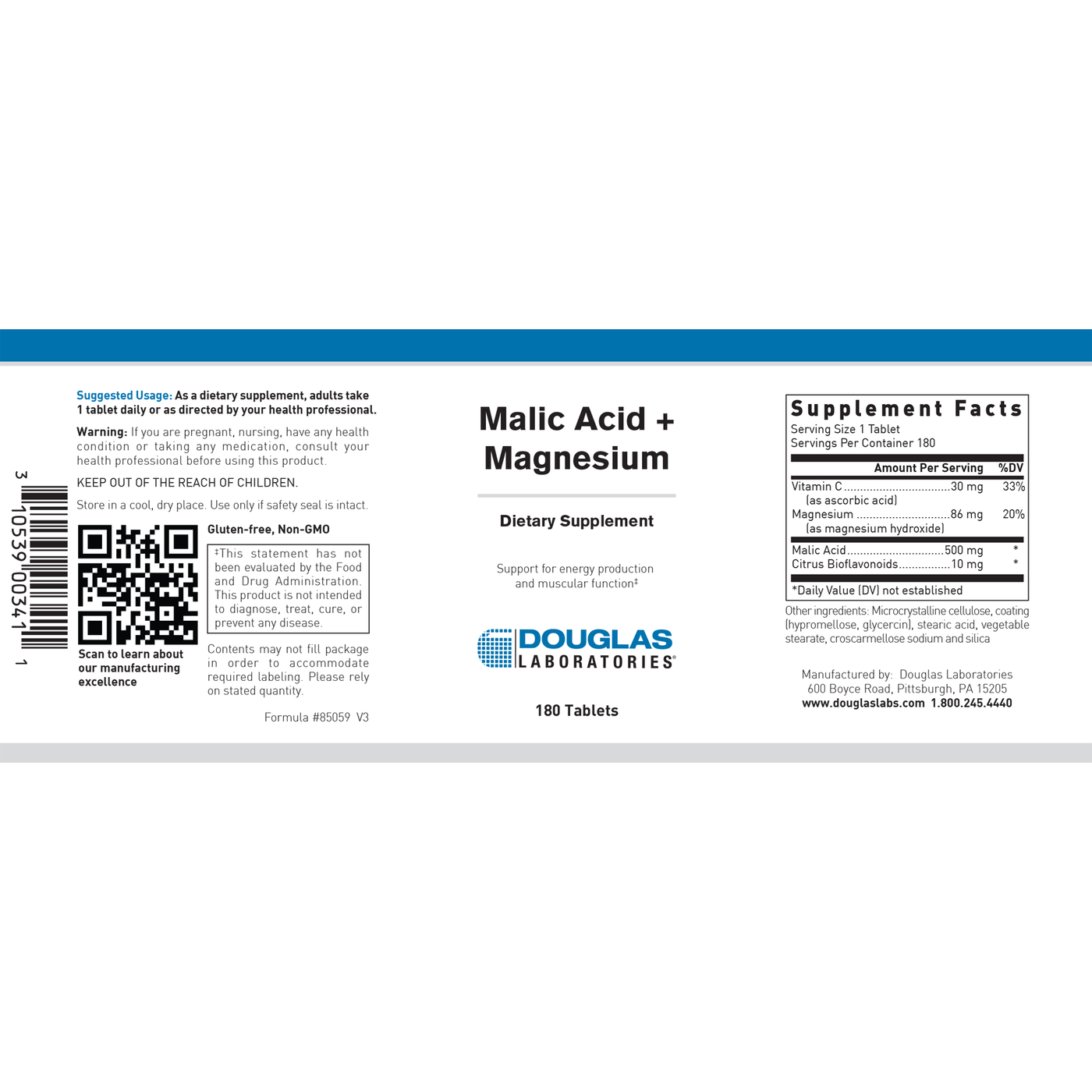 Malic Acid & Magnesium  Curated Wellness
