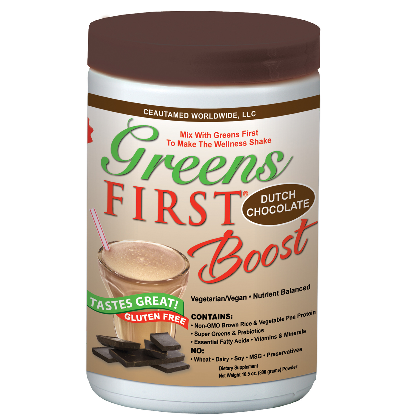 Green First Boost Dutch Choc  Curated Wellness