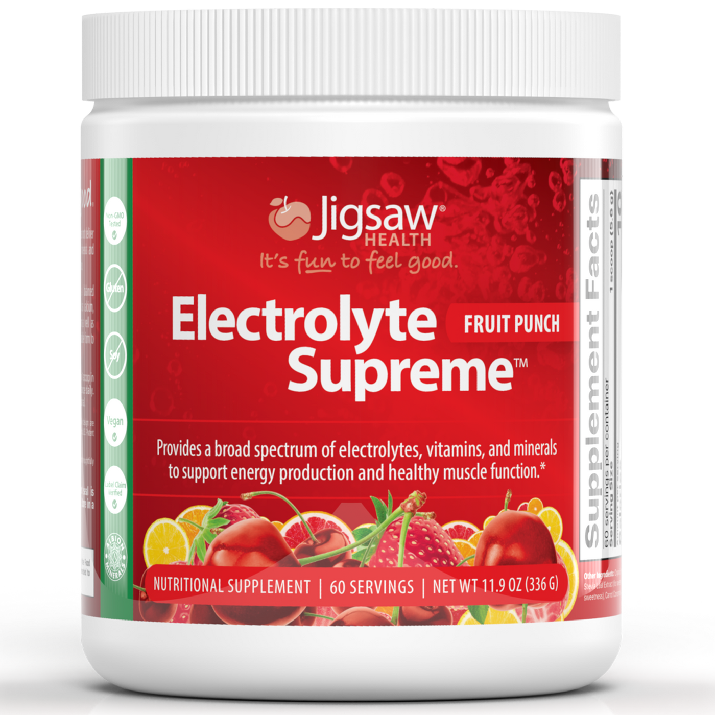 Electrolyte Supreme Fruit Punch  Curated Wellness