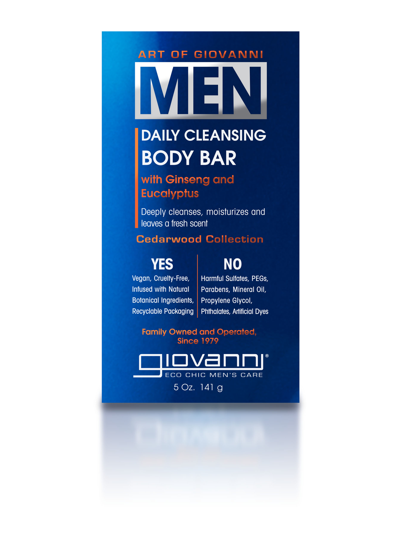 GIOVANNI MEN Cleansing Body Bar . Curated Wellness