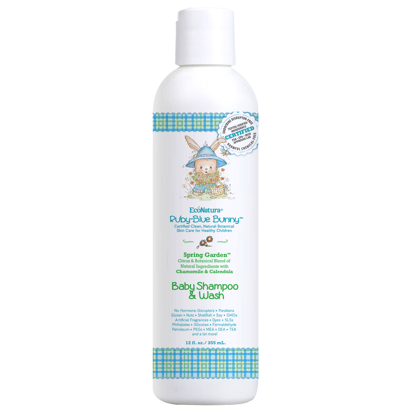 Shampoo & Wash 12 fl oz Curated Wellness