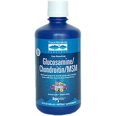 Liquid Glucosamine/Chon/MSM 32 fl oz Curated Wellness