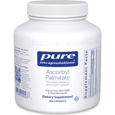 Ascorbyl Palmitate 450 mg 180 vegcap Curated Wellness