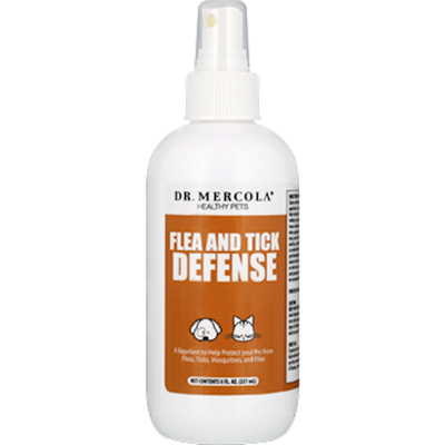 Flea and Tick Defense Spray 8 fl oz Curated Wellness