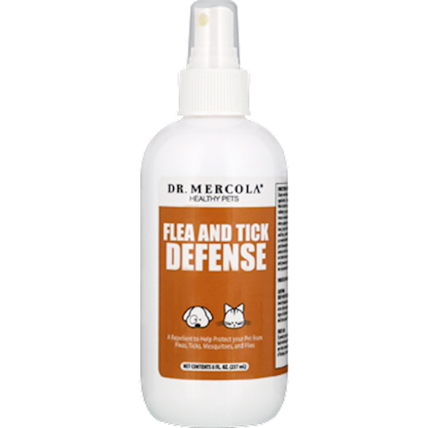 Flea and Tick Defense Spray 8 fl oz Curated Wellness