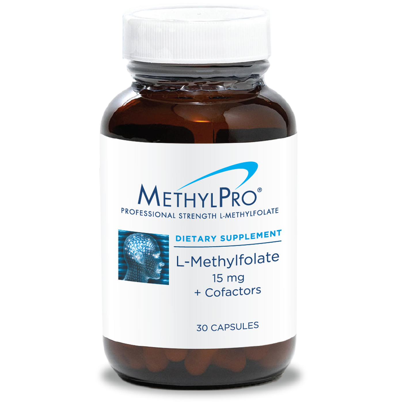 L-Methylfolate 15 mg + Cofactors  Curated Wellness