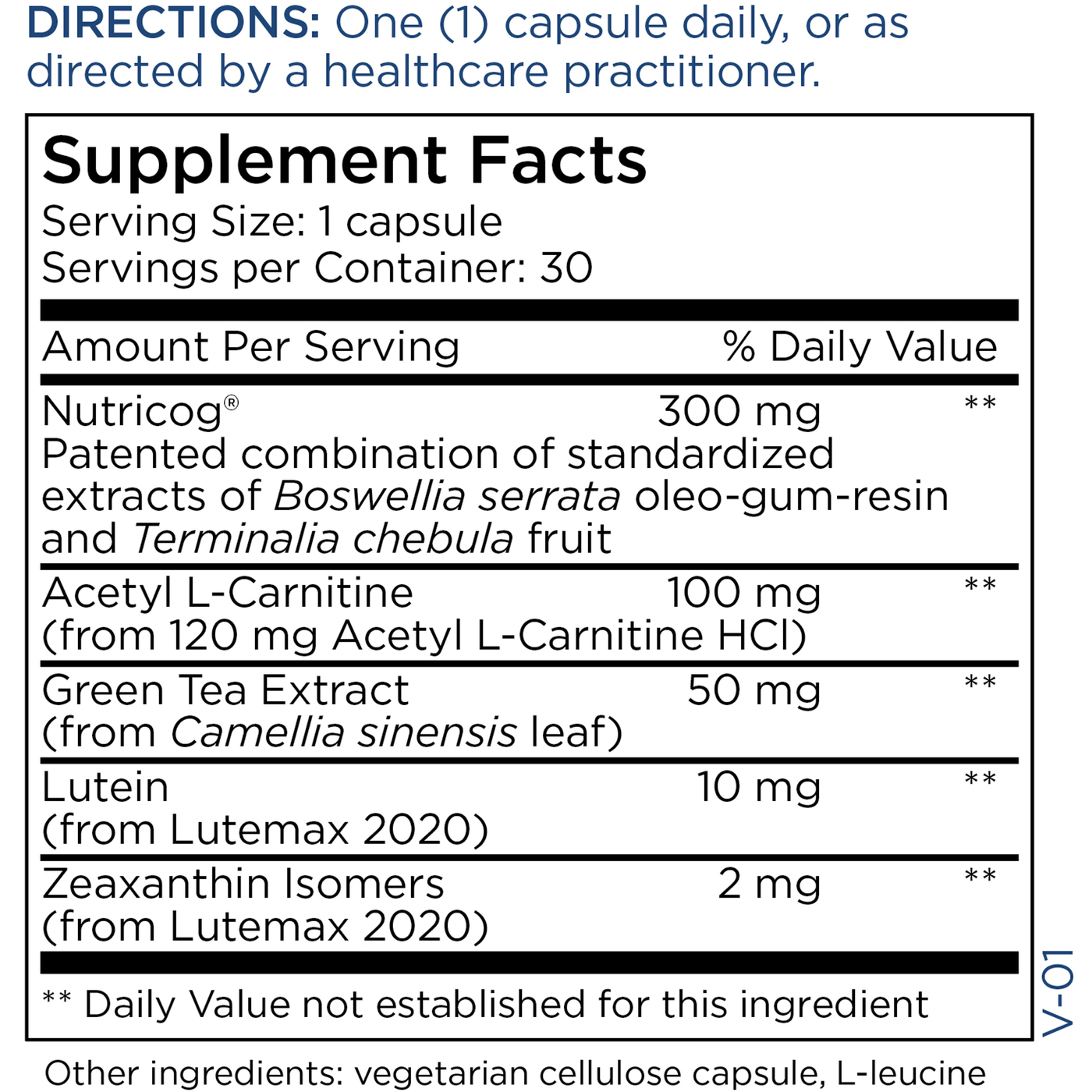 MetaMIND 30 caps Curated Wellness