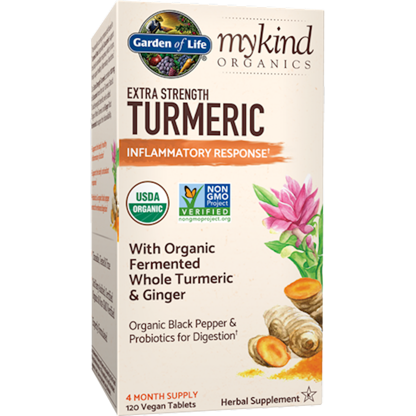 Extra Strength Turmeric Org.  Curated Wellness