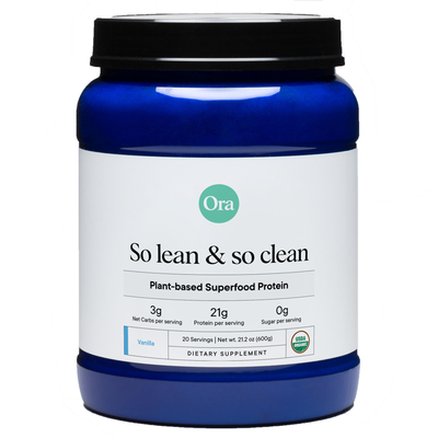 So Lean & So Clean, Vanilla 600g Curated Wellness