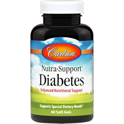 NutraSupport Diabetes 60 gels Curated Wellness