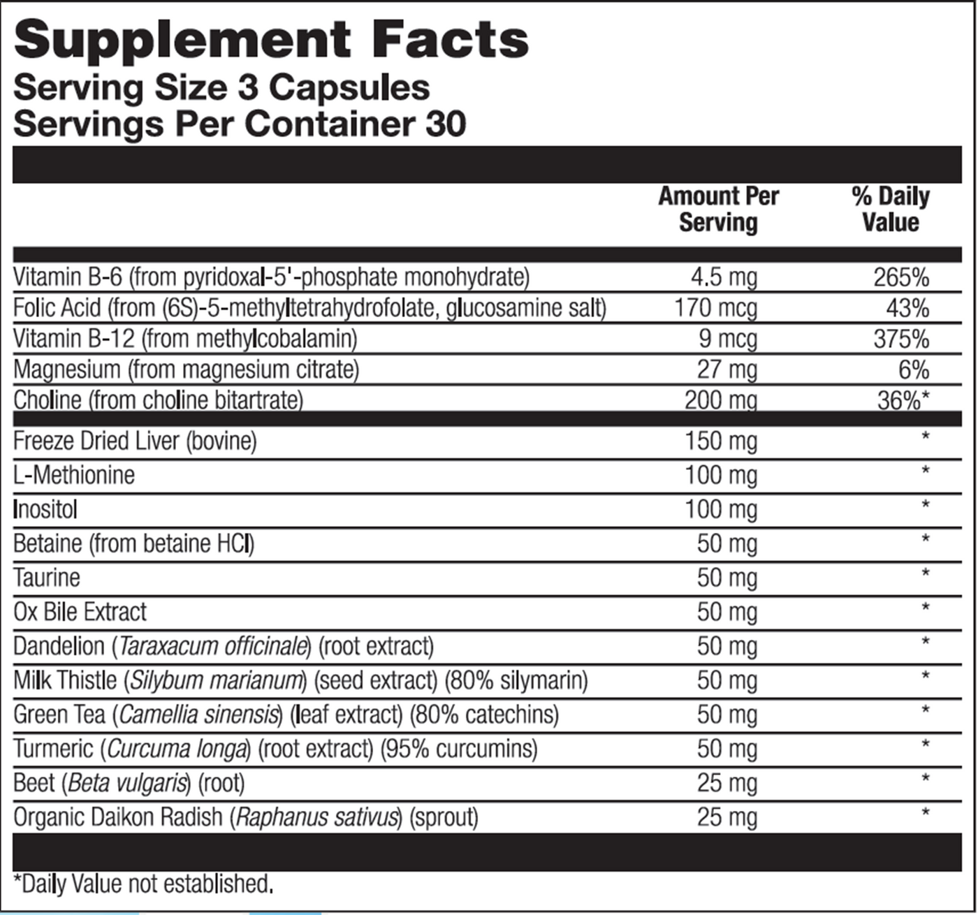 BioLiv Lipotrophic Support Form  Curated Wellness