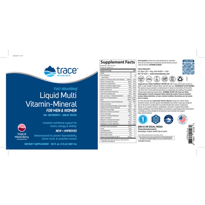 Liquid Multi Vit-Min Berry  Curated Wellness