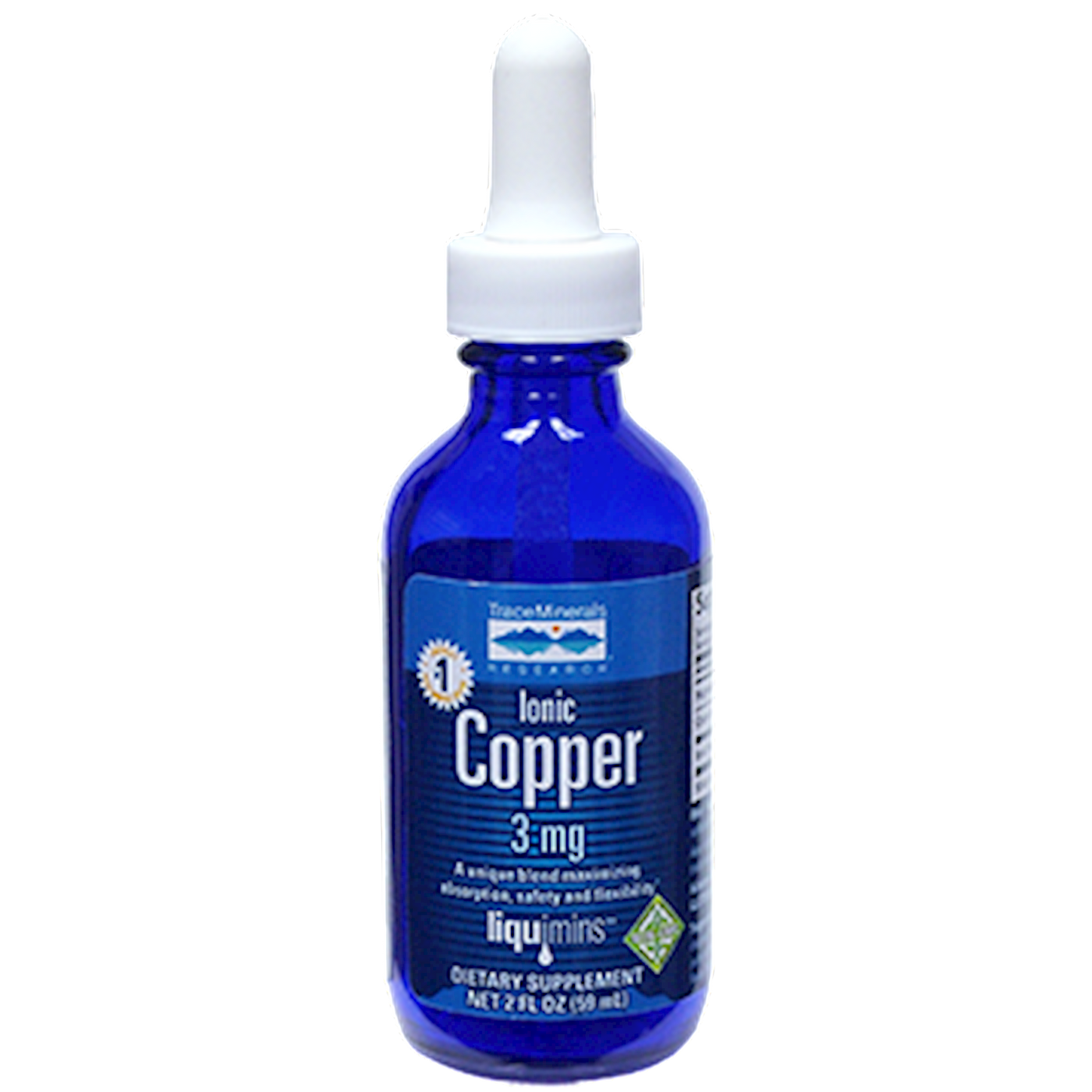 Liquid Ionic Copper 2 fl oz Curated Wellness