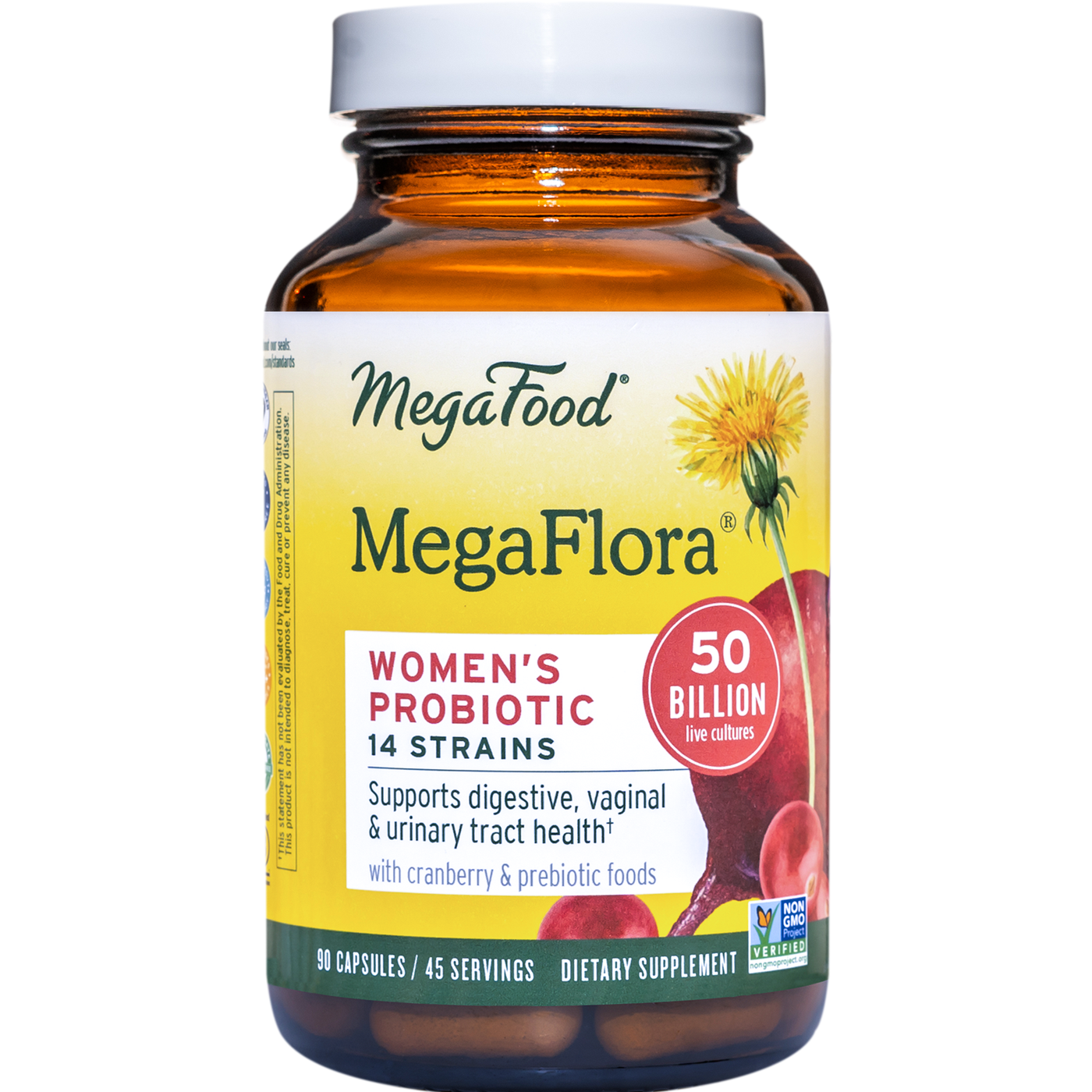 MegaFlora Women Probiotic  Curated Wellness