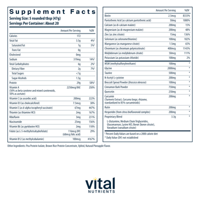 Vital Clear 942 g Curated Wellness