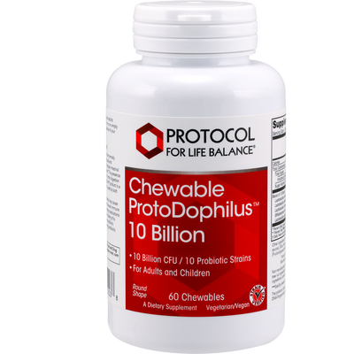 ProtoDophilus 10 billion 60 chews Curated Wellness
