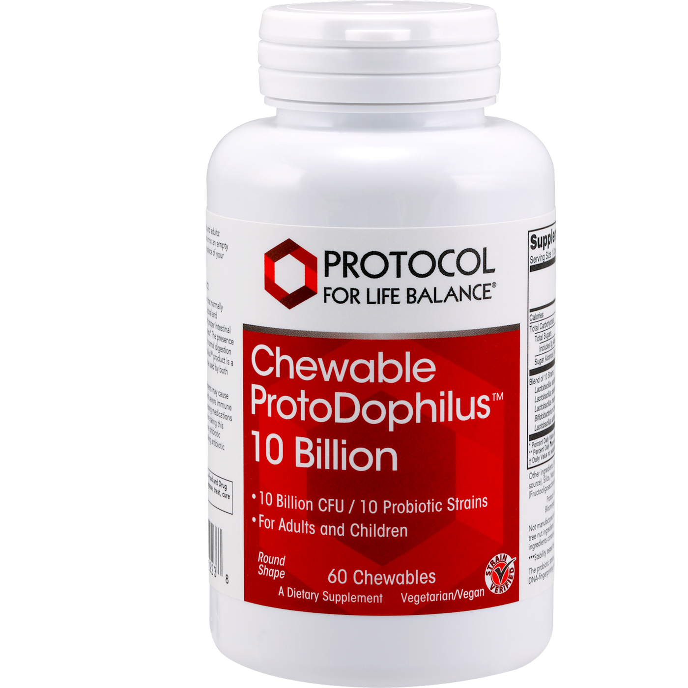 ProtoDophilus 10 billion 60 chews Curated Wellness