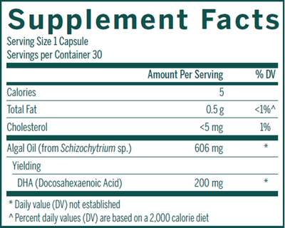 Super Neurogen DHA 30 gels Curated Wellness