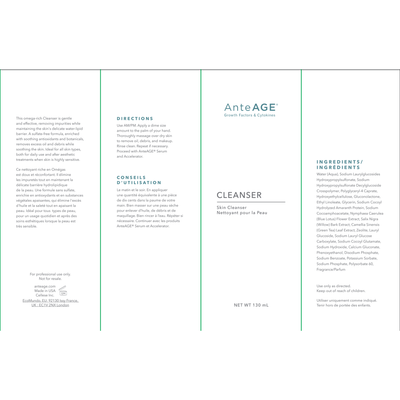 AnteAGE Cleanser 130ml Curated Wellness