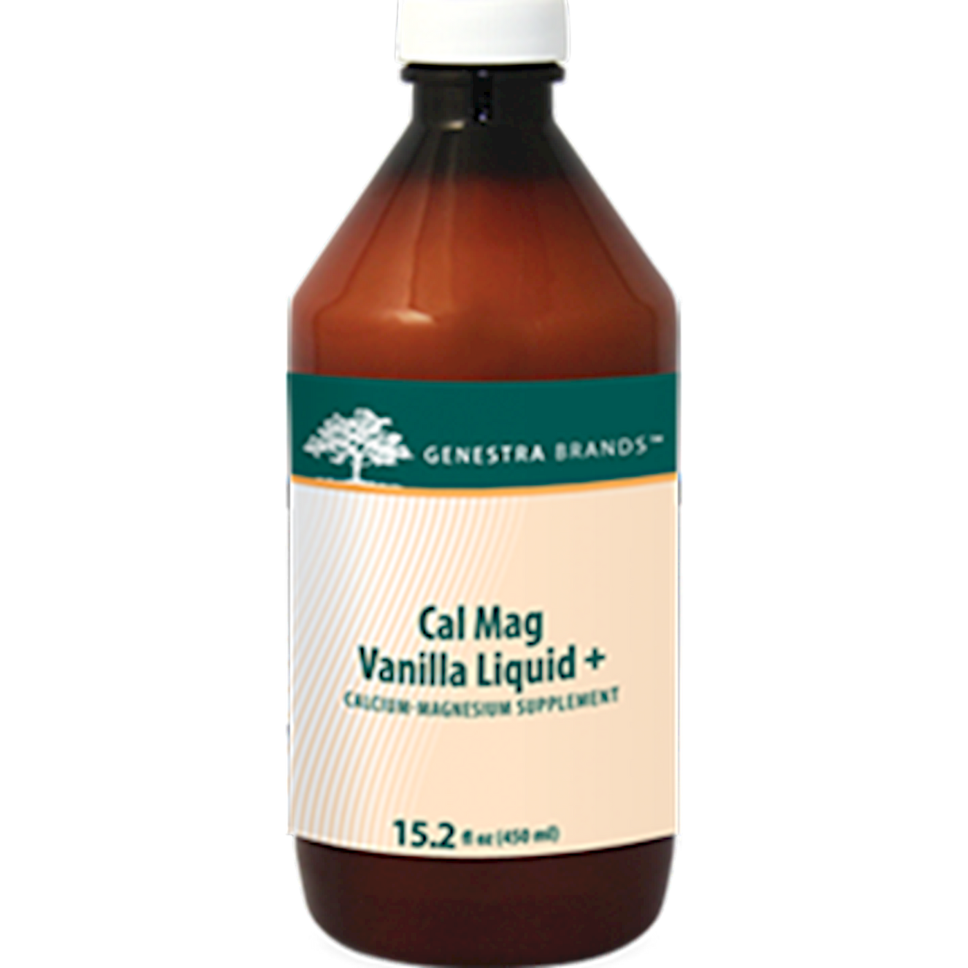 Cal Mag Vanilla Liquid+ 15.2 fl oz Curated Wellness