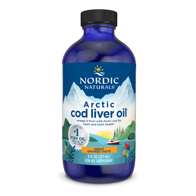 Arctic Code Liver Oil Orange 8 fl oz Curated Wellness