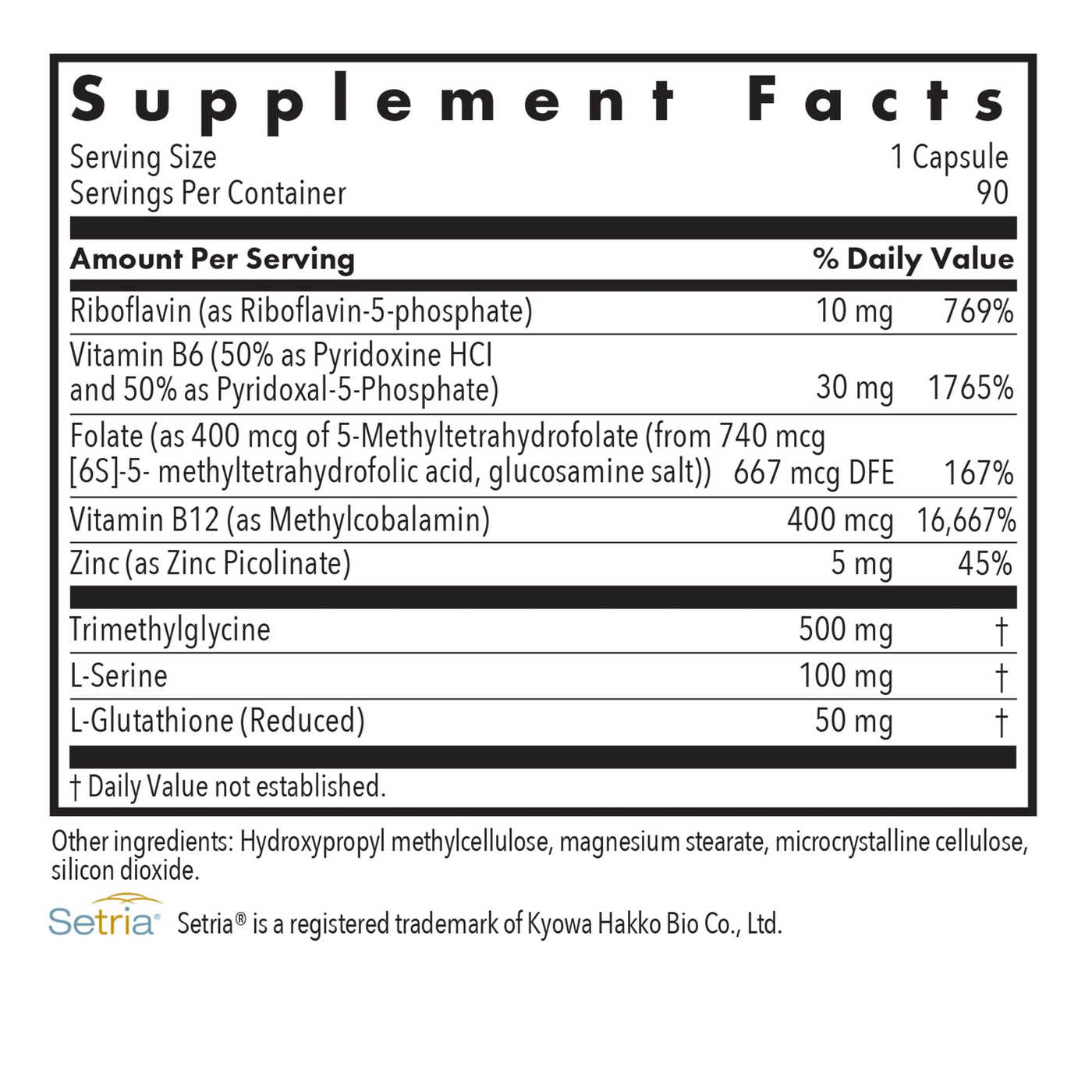 Homocysteine Plus  Curated Wellness