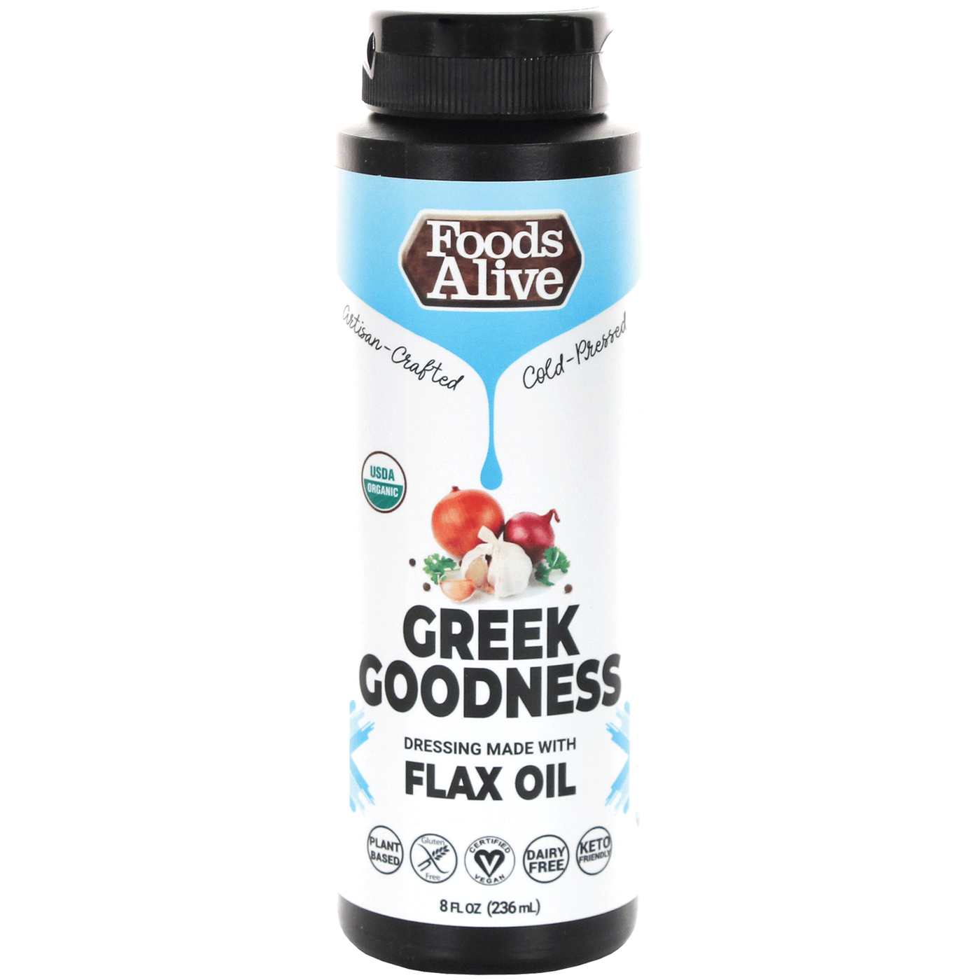 GreekGoodness Superfood Dressing 8 fl oz Curated Wellness