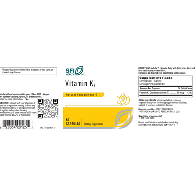 Vitamin K2  Curated Wellness